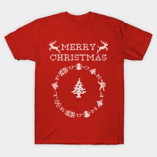 Fuck Trump Merry Christmas Ugly Sweater T-Shirt